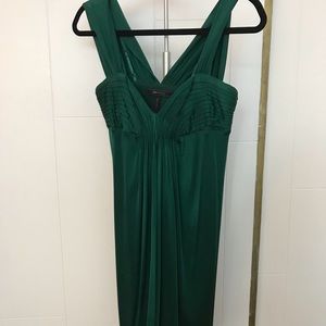 Green BCBG dress